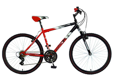 26"alloy 21 speed shimano mountain bicycle